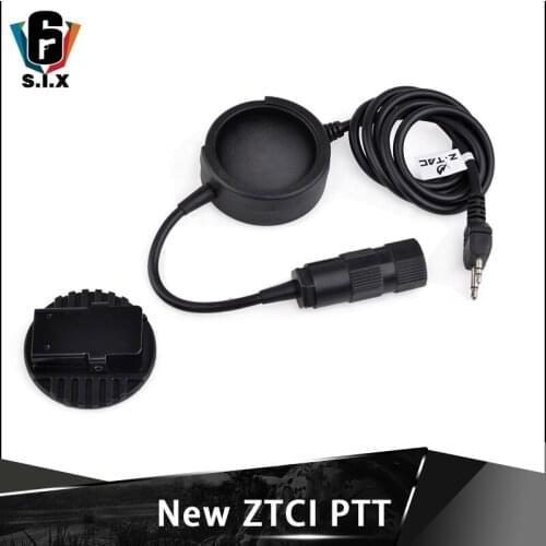 Z-TAC Tactical New ZTCI PTT(New headset plug hole) Headset PTT Midland Kenwod Phone