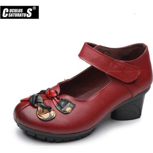 Cuculus 2021 Autumn New Women Ethnic Style Nude Woman High Quality Handmade Shoes Fashion Ankle Boots For Women 1090