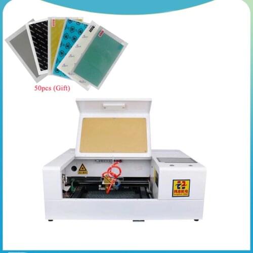2021 latest A4 size intelligent precision cutting machine for mobile phone lcd screen protect film engraving laser machine
