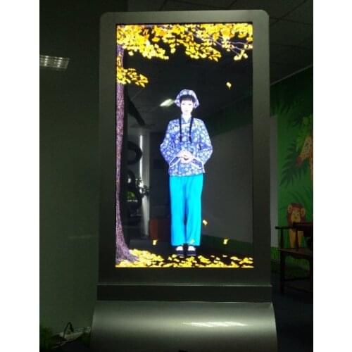 55 inch advertising transparent OLED monitor display screen