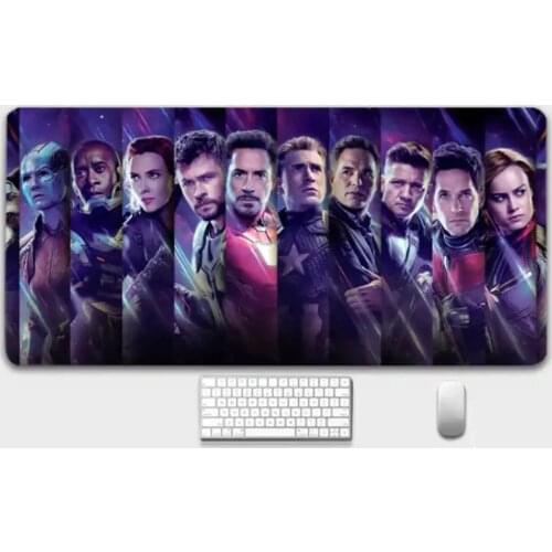 Marvel Avengers Iron Man Captain America Spiderman Anti-Slip Durable Rubber Computer Mouse Pad Game Tablet Gamer Mice Mat