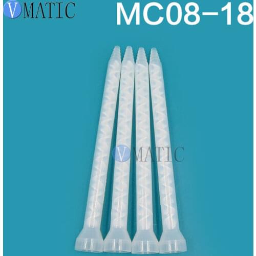Free Shipping Plastic Resin Static Mixer MC/MS08-18 Mixing Nozzles For Duo Pack Epoxies