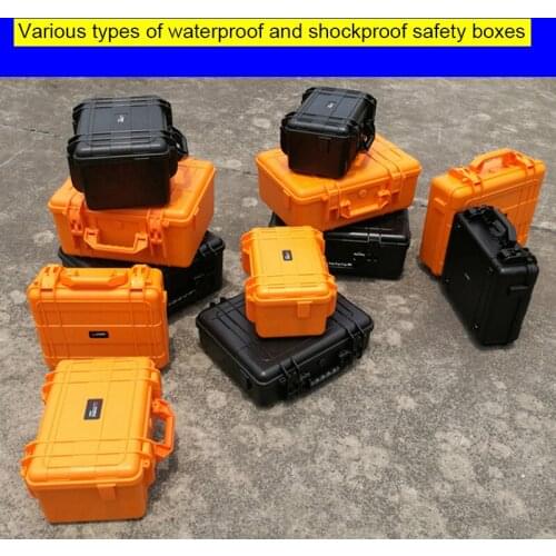 Safety box equipment protection box equipment plastic case portable toolbox shockproof box protection box can be customized foam