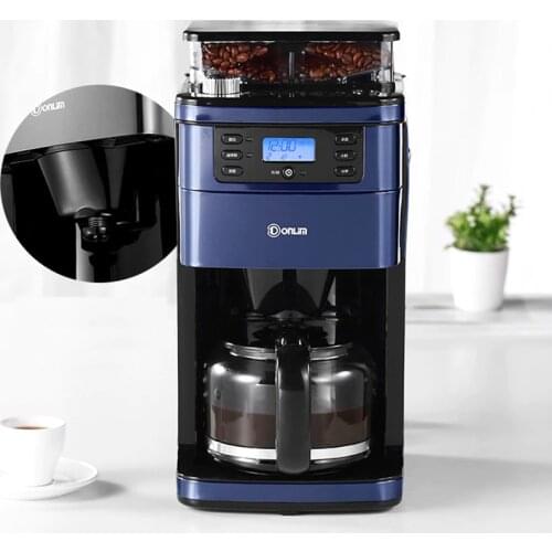 Home Automatic Coffee Grinder Machine Coffee Powder Wireless Control Nordic Simple Style Coffee Machine DL-KF4266W