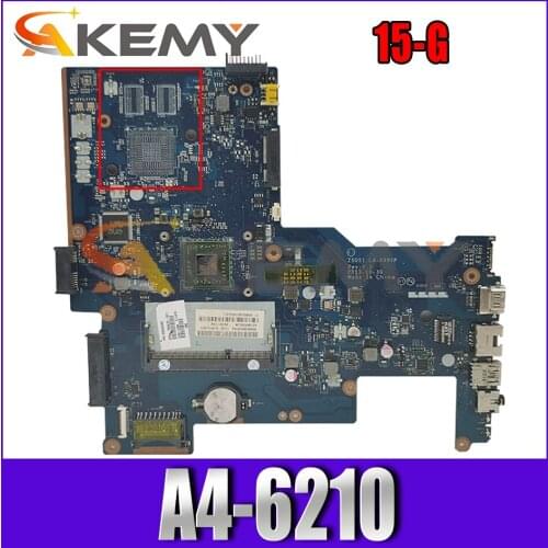 For HP Pavillion 15-G LA-A996P ZSO51 765103-501 AM6210 DDR3L Notebook motherboard Mainboard full test 100% work