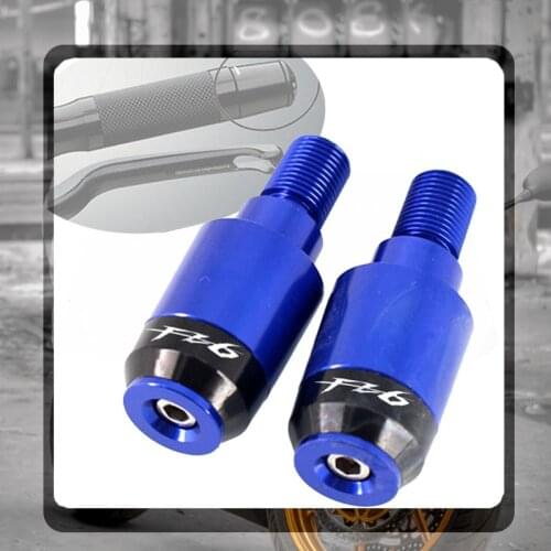 For Yamaha FZ6 FZ 6 Accessories CNC Motorcycle Hand Grip Handle bar Ends Slider Cover fz6 2004 2005 2006 2007 2008