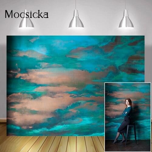 Blue Sky Abstract Adult Portrait Background Photoshoot Cloud Texture Children Birthday Art Photo Backdrop Studio Photocall