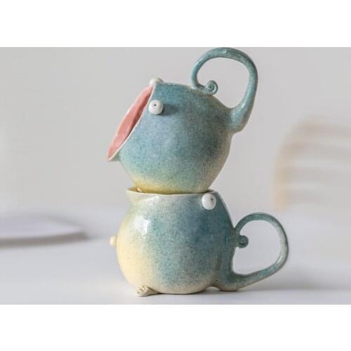 Little Monster Series Ceramic Mug Trendy Coffee Cup Couples Cups Water Cup