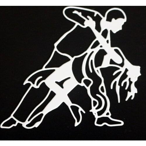 SCD1096 Dancer Metal Cutting Dies For Scrapbooking Stencils DIY Album Cards Decoration Embossing Folder Craft Die Cuts Tools New