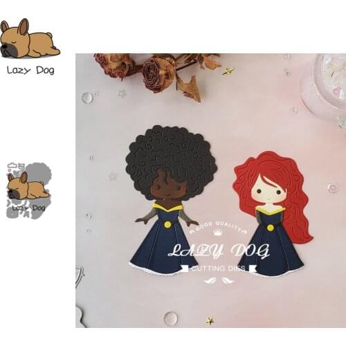 Princess Party Metal Cutting Dies Scrapbooking Stencil DIY Decorative Craft Embossing Die Cuts Card Making New Dies For 2020