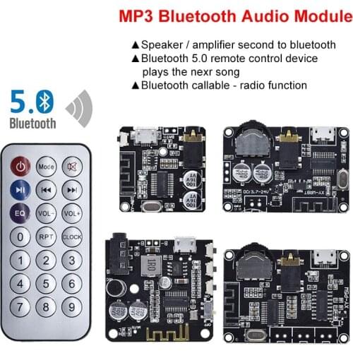 Bluetooth Audio Receiver board Bluetooth 5.0 mp3 lossless decoder board Wireless Stereo Music With Power Amplifier Module