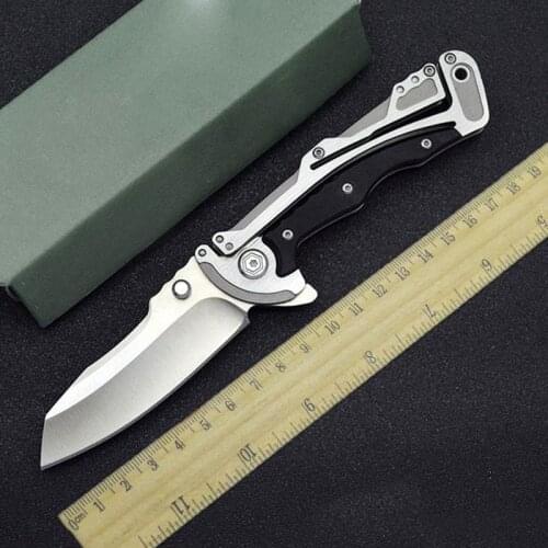 High Performance CR-KT5190 Tactical Camping Folding Knife G10 Handle 8cr13Mov Sharp Blade Survival Outdoor Self Defense Tool