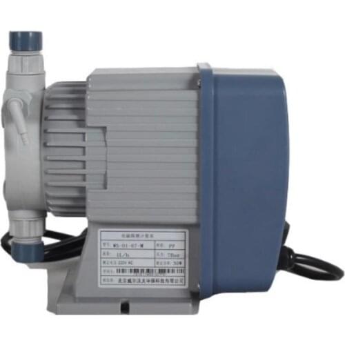 WS-20-05-L Big Capacity Metering Pump 20L/H 5BAR Electromagnetic Diaphragm Flow Pump