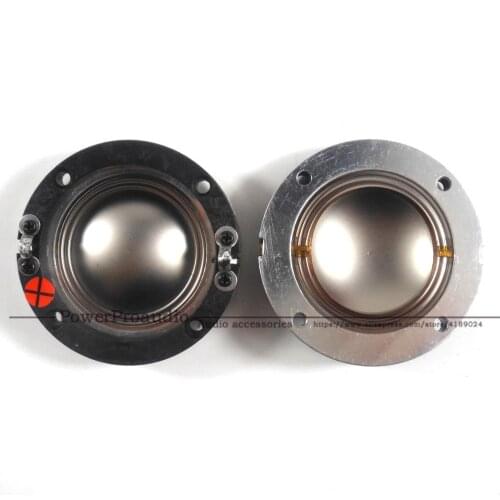 1pcs 34.4MM Tweeter Diaphragm Voice Coil Titanium Film ccar aluminum Driver 34.5 core components 4 Holes on ring