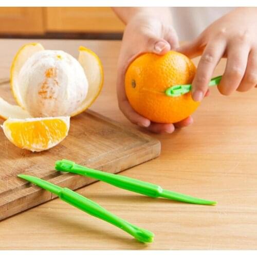 2019 new 15cm Long section Orange or Citrus Peeler Fruit Zesters Compact and practical kitchen tool