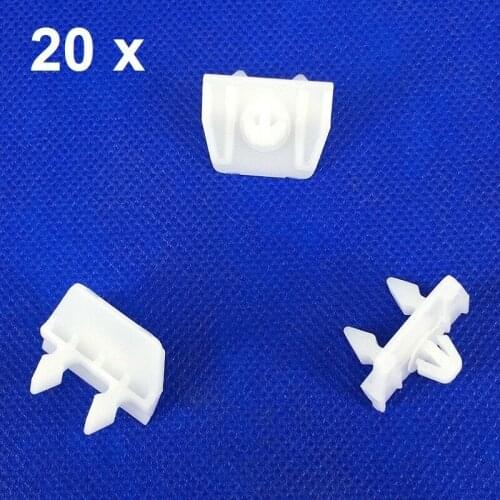 20xFor Mercedes Benz W124 , W201 Clase E Door Moulding Clips 0019884681