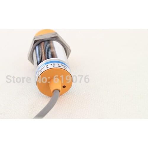 5Pcs LJ30A3-15-Z/EX LJ30A3-15-J/EZ LJ30A3-15-Z/DX M30 Two Wire DC NO 15mm distance measuring Inductive proximity switch sensor
