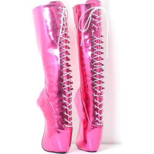 7.09in High Height Womens Sexy Party Boots Hoof Heels Knee-High Boots US Size 6-14 No.MT1825