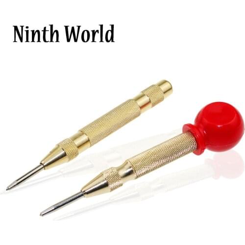 HSS Center Punch Stator Punching Automatic Center Pin Punch Spring Loaded Marking Drilling Tool Impact Hole Punch