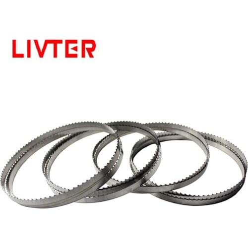 LIVTER 3pcs woodworking band saw blades for hardwood wood cutting band saw machine