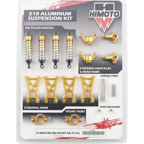 HIMOTO 1:18 RC CAR PARTS E18 Upgrade Set (not for On Road and DT) E18MST