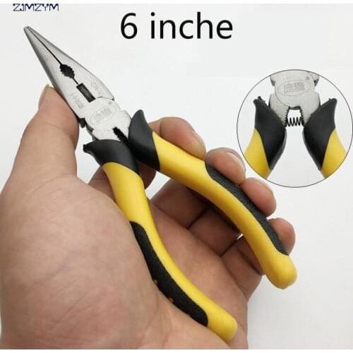 Hot Selling 6 inches Electronic Pliers Diagonal Side Cutting Pliers Cable Wire Cutter Repair Pry for cutting Wire