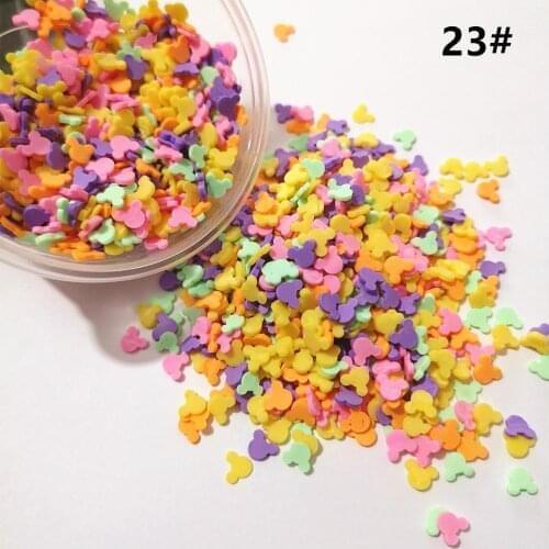 50g/bag Slime Clay Sprinkles Filler DIY Supplies Candy Fake Cake Dessert Mud Decoration Toys Accessories