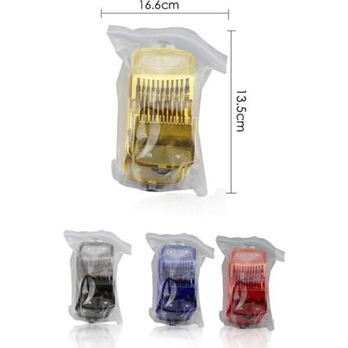 New 8Pcs/Set Universal Restriction Limit Comb Hair Clipper Accessories Coloring 1.5/3/4.5/6/10/13/19/25MM Replace Styling Salon