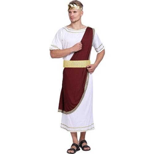 Holiday stage party Halloween Caesar the Great cosplay suit costume