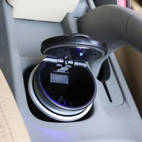 Car Led Ash Tray Ashtray Storage Cup For Lada Priora Sedan sport Kalina Granta Vesta X-Ray XRay Car Styling Accessories