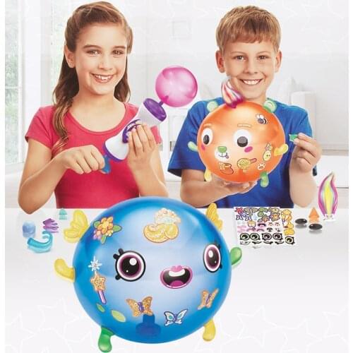 Magic Adhesive Oonies High Quality Children DIY Handmade Creative Sticky Ball Fun Bubble Inflator Creativity Toys Kit Dropshippi