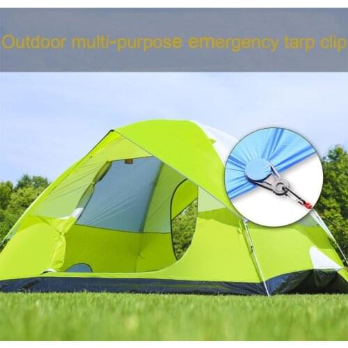 1pcs Clips Heavy Duty High Quality Durable Lock Grip Awning Caravan For Canopies Camping Tarps Clamp O5Q0