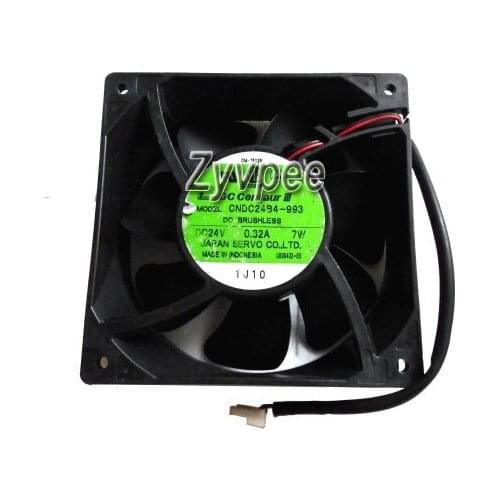 120x120x38MM CNDC24B4-993 24V 0.32A 7W 2Wires 12CM Cooling Fan