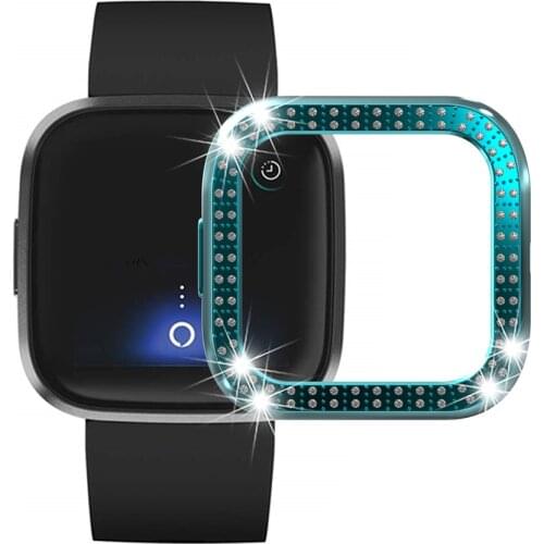 360 Diamond Protection Cover For Fitbit Versa Lite 2 Band Case Plating FitBit Versa Versa2 Accessories Screen Protective Case