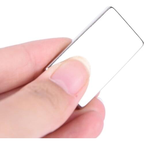 5Pcs/lot Eyeshadow Tin Pans Empty Palette Rectangle Iron Cases Pans For Powder 41*23MM