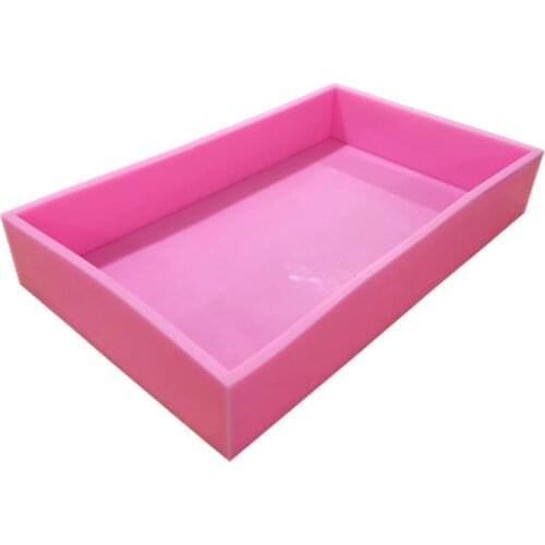 55*32.8*8.8 Rectangle Silicone Soap Molds Silicone Slab Mold Liner Molds for Natural CP Soap Making