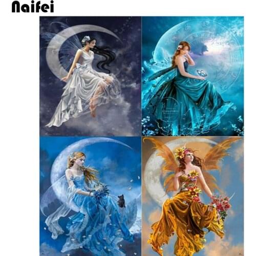5d diy full Diamond painting angel pattern diamond fairy painting rhinestones diamond painting embroidery cross stitch angel