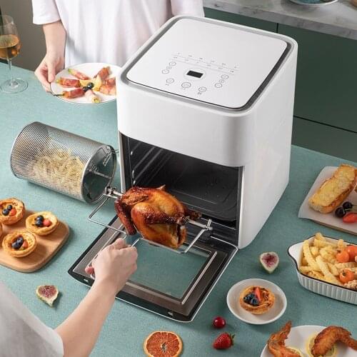 Household Air Fryer Multifunctional Large capacity 12L Chicken Visual Oven Intelligent Oil-free Electric Fryer