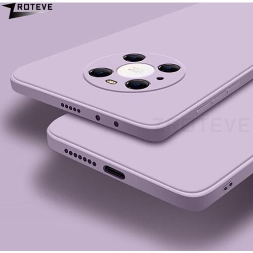 Mate 40 Pro Case Zroteve Soft Coque For Huawei Mate 30 20 Pro Mate40 Case Liquid Silicone Cover For Huawei P40 Lite P30 Pro Case