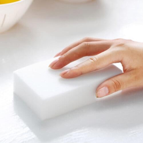 100Pcs/50pcs Melamine Sponge Magic Sponge Eraser Melamine Cleaner for Kitchen Office Bathroom Cleaning Sponges 10x6x2cm