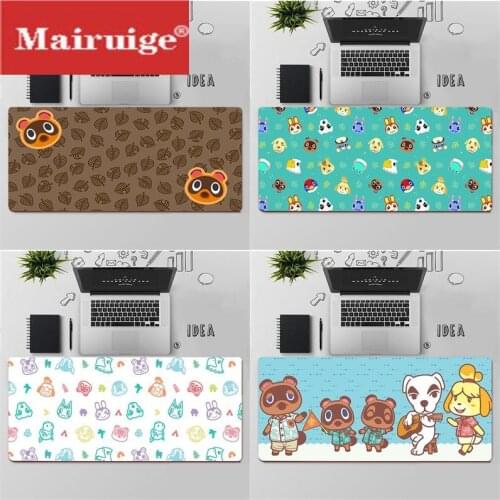 Mairuige High Quality Animal Crossing Laptop Mouse Pad Free Shipping Large Mouse Pad Keyboard Pad Gamer Accessory Pad Csgo Xxl