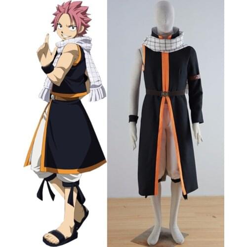 Fairy Tail Natsu Dragneel Costume Cosplay
