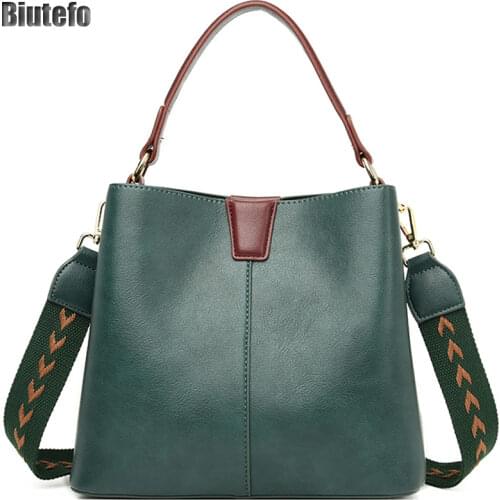 Fashion Ladies Handbag Leather Tote Bags New Elegant Shoulder Bag Women Luxury Handbags Women Crossbody Bag with Wide Strap Sac