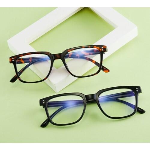 Blue Ray Computer Gamer Glasses Screen Radiation Eyeglasses Blue Light Glasses TR90 Square Optical Glasses Frames Oculos De Grau