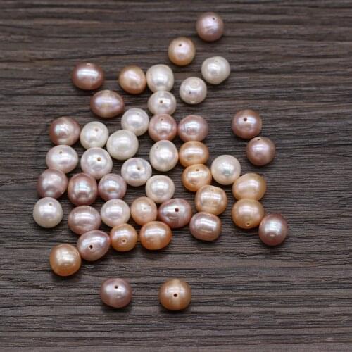 Wholesale Natural Pearl Beads Small Round Scattered beads for Trendy Jewelry Making Necklace Earring Crafts Supplies