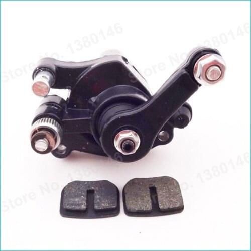Front Disc Brake Caliper Pad For 2 stroke 47cc 49cc Mini Moto ATV Scooter Motorcycle Pit Dirt Pocket Bike