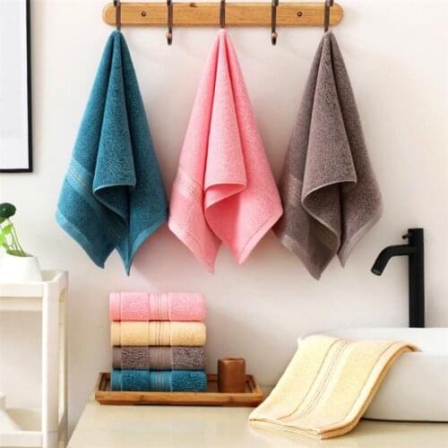 34x75cm Face Towel Adult Soft Terry Absorbent Quick Drying Hand Hair Face Towels Face Cloth Bathroom Towel 16 Patterns