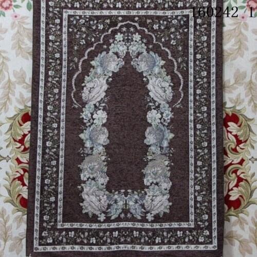 Drop shipping 70*110cm Islamic Muslim Prayer Mat Salat Musallah Rug Tapis Carpet Tapete Banheiro moslim tapetes para casa sala
