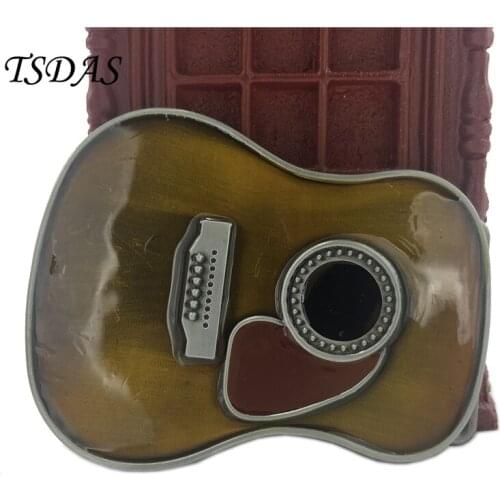 Belt Buckles Mens Luxury Metal Belt Buckles Classic Music Guitar Model Mens Jeans accessories New Year Gifts