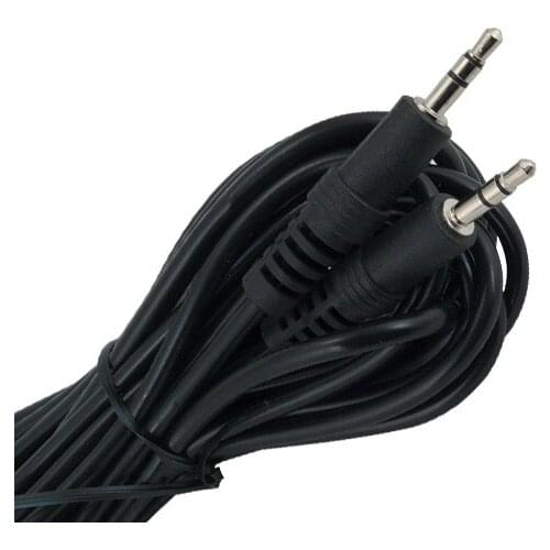 3.5 MM MALE/MALE 5 METERS STEREO CABLE